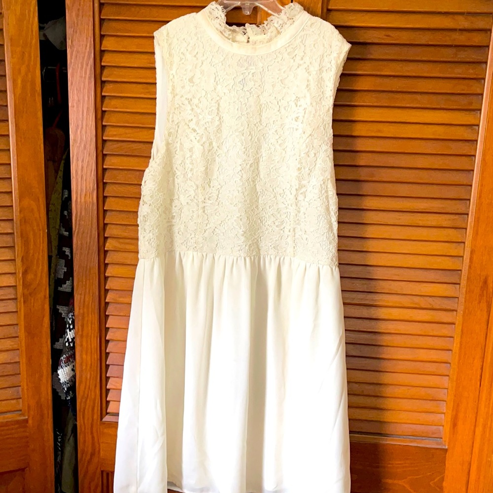 Lace babydoll dress